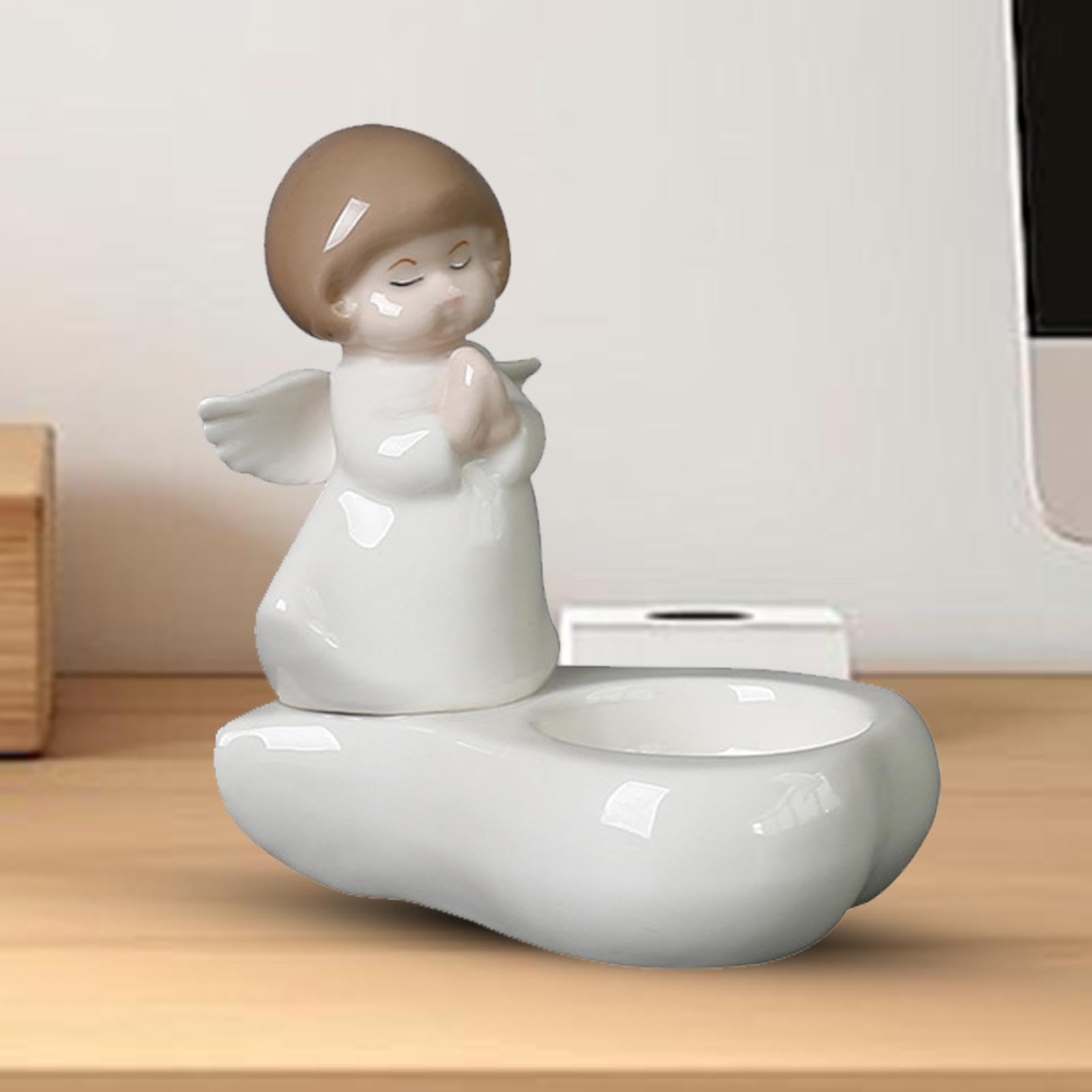 Amazon.co.jp: 天使のキャンドル ホルダー、エンジェル ティーライト